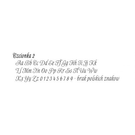czcionka 2