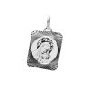 Medalik srebrny wisiorek serce serduszko Matka Boska z Dzieciątkiem DEW-22