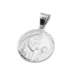 Medalik srebrny Komunia Święta DEW-60