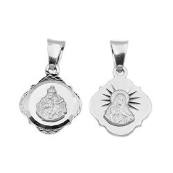 Medalik srebrny Szkaplerz DEW-61