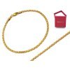 Bransoletka złota 585 14 karat damska bismark 18 cm