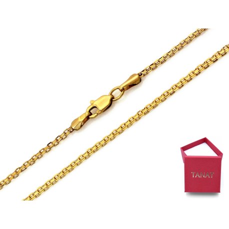 Łańcuszek złoty 585 14K Bismark 45 cm - 1,46 g