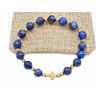 Bransoletka różaniec na rękę lapis lazuli