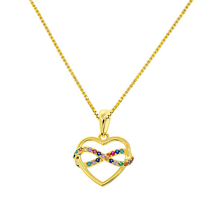 Łańcuszek srebro 925 pozłacane kostka wenecjana 42 cm