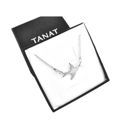 Srebrny naszyjnik JASKÓŁKA