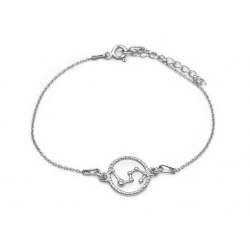 Srebrna bransoletka znaki zodiaku